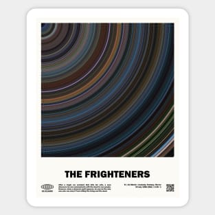 minimal_The Frighteners Circular Barcode Movie Sticker